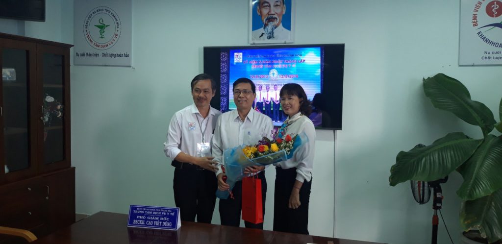 Chúc mừng BSCK2 Cao Việt Dũng Thầy thuốc Ưu tú đã hoàn thành xuất sắc nhiệm vụ 4